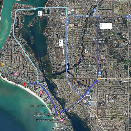 3Bed & 2Bath Property Couple Minutes From Siesta Key Beach & Downtown Sarasota Exterior foto